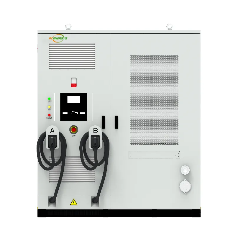 253kWh Solar Energy Storage & EV Charging System 125kW DC Integrated Cabinet